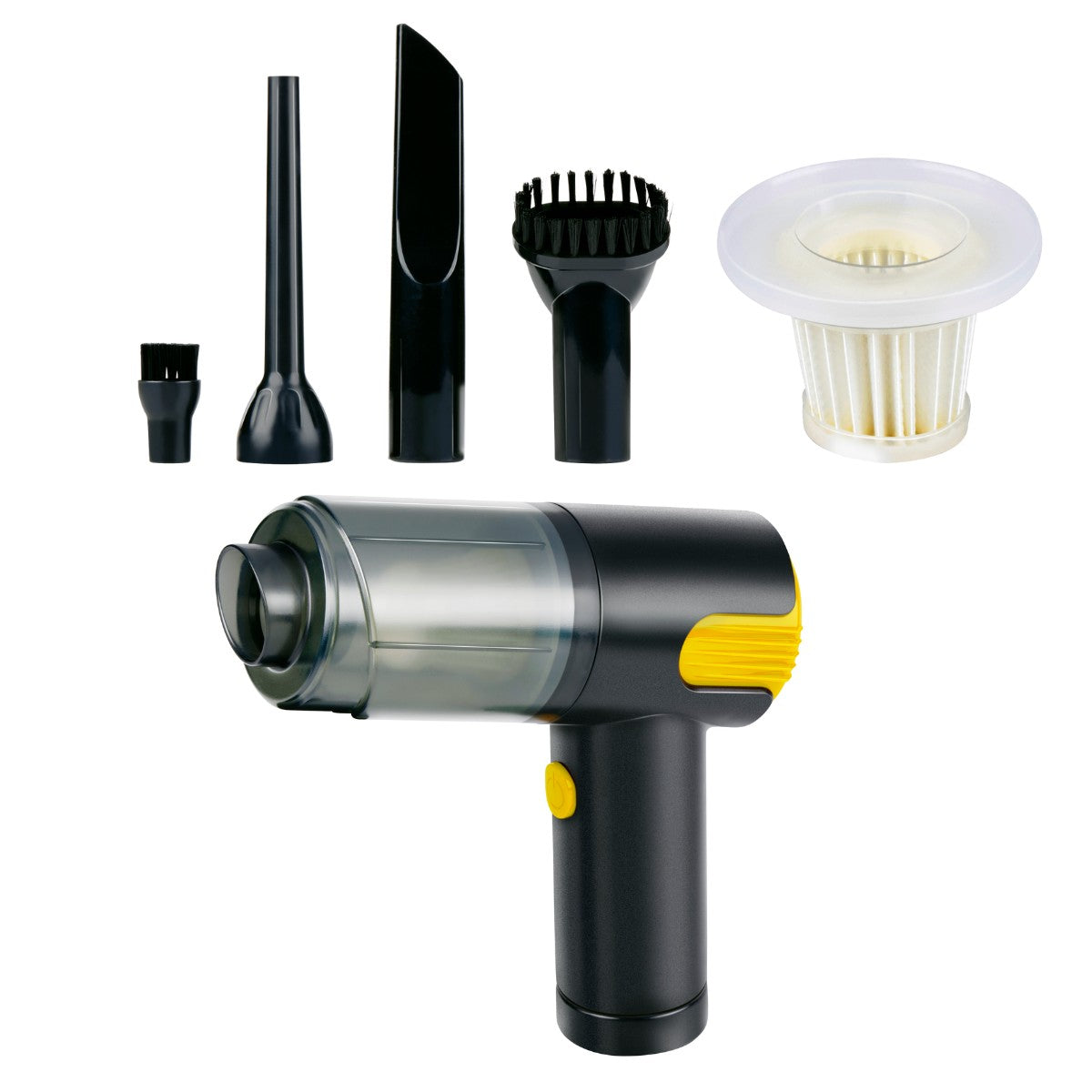 Car Vacuum Cleaner 4Pc