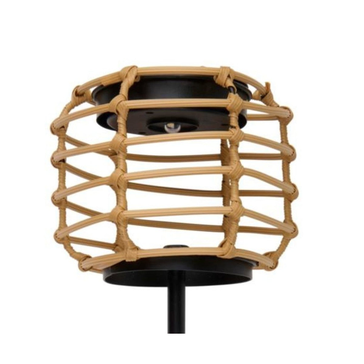 Solar Stake Bamboo Look