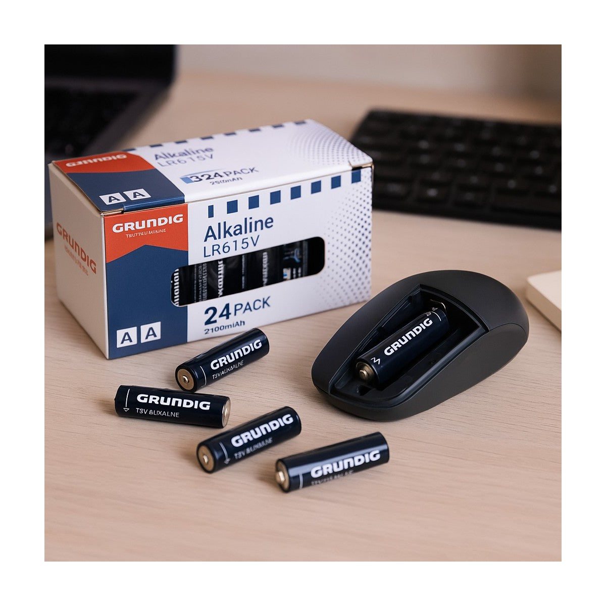Batt Alk Aa/Lr6 2100Mah 24Pc