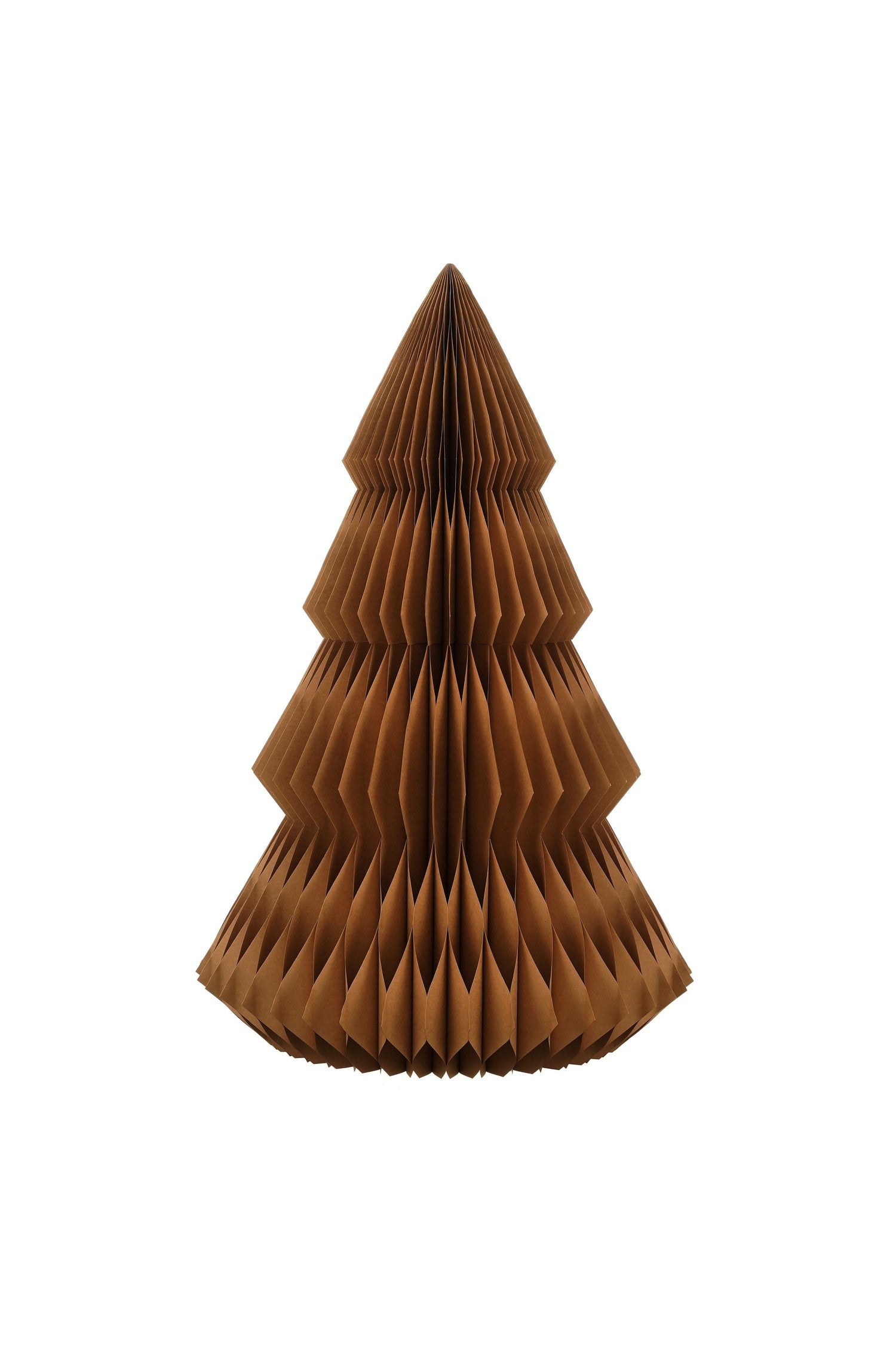 Decorative Christmas Tree - H152 X Ø104 Cm - Paper - Fsc Mix - Brown