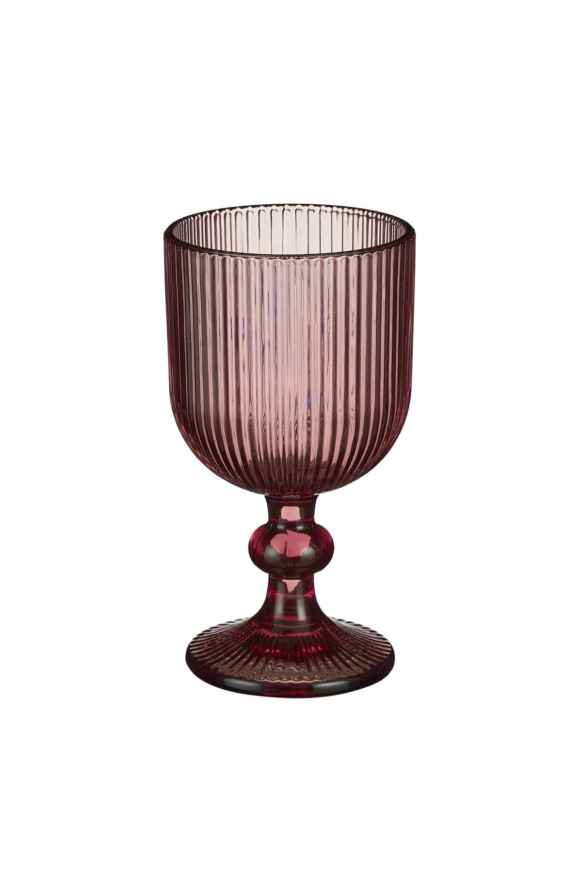 Merlot Wine Glass - Set Of 6 - 250 Ml - Glass - Purple