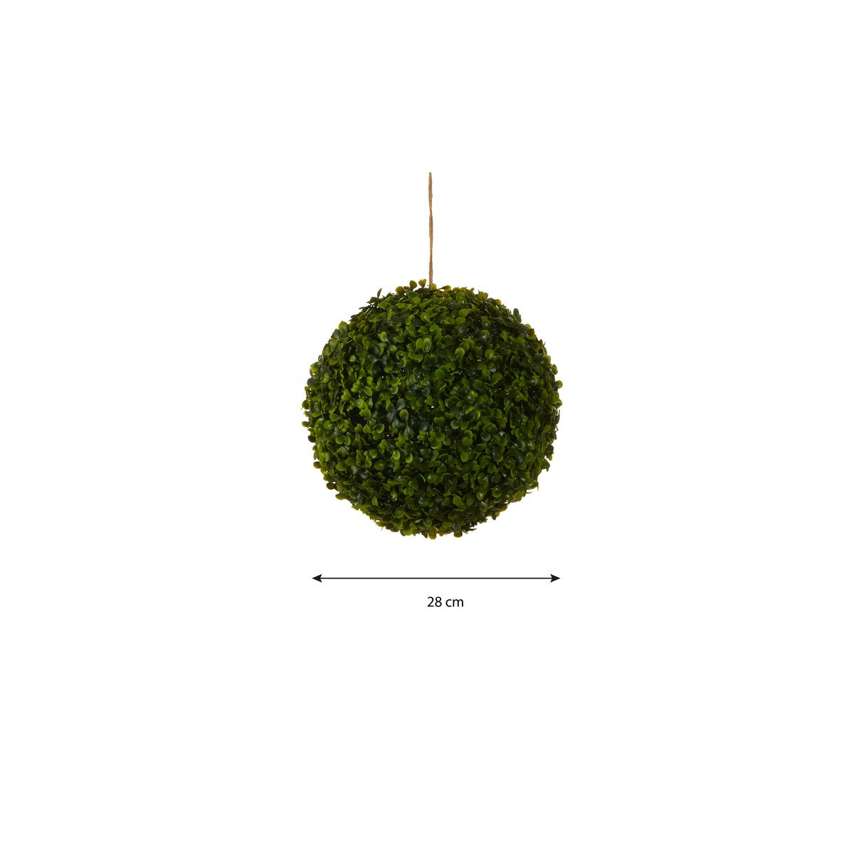 Boxwood Ball Green Waterproof & Uv Resistant - D28Cm
