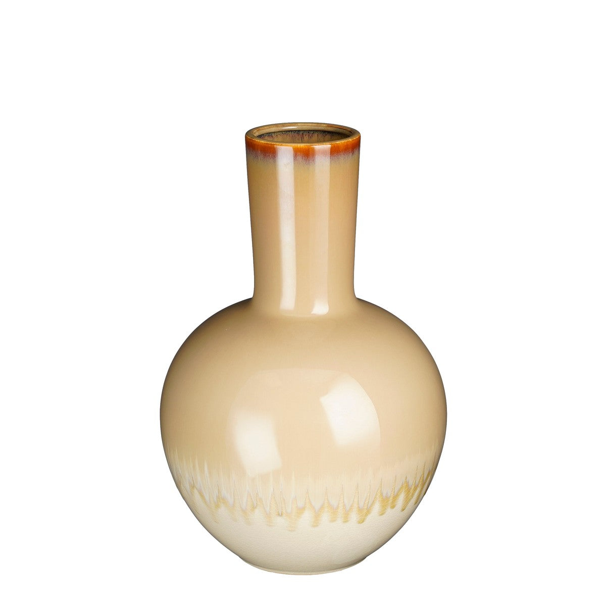 Holm Vase Cream - H42Xd27,5Cm