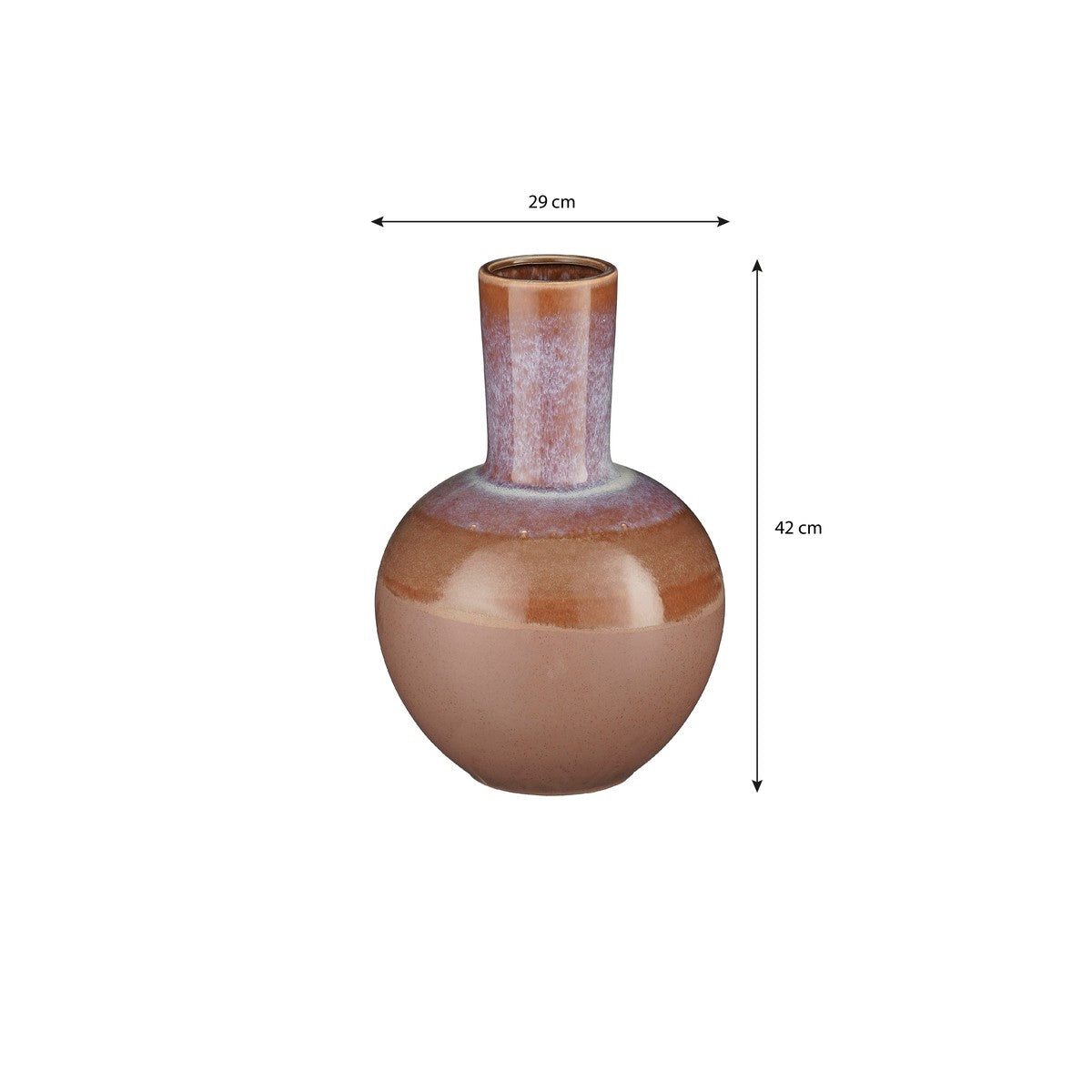 Holm Vase Terra - H42Xd28,5Cm