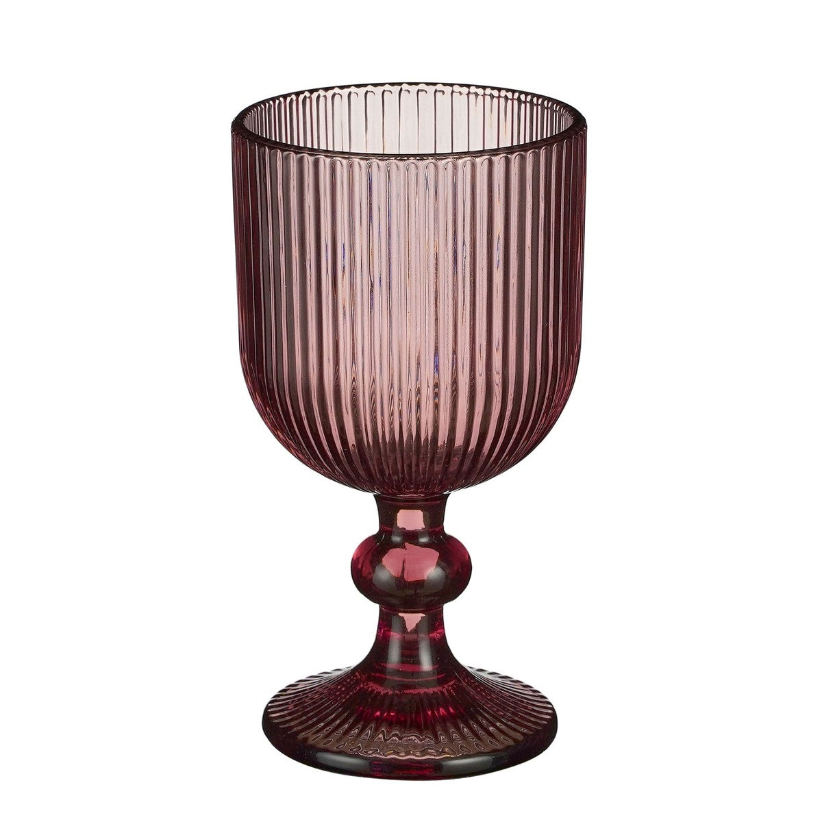 Merlot Wine Glass - Set Of 6 - 250 Ml - Glass - Purple