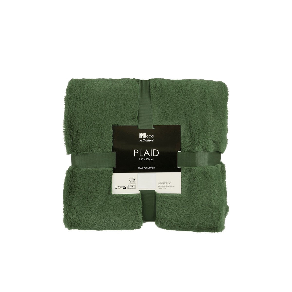 Bronte Fleece Blanket - L200 X W150 Cm - Dark Green