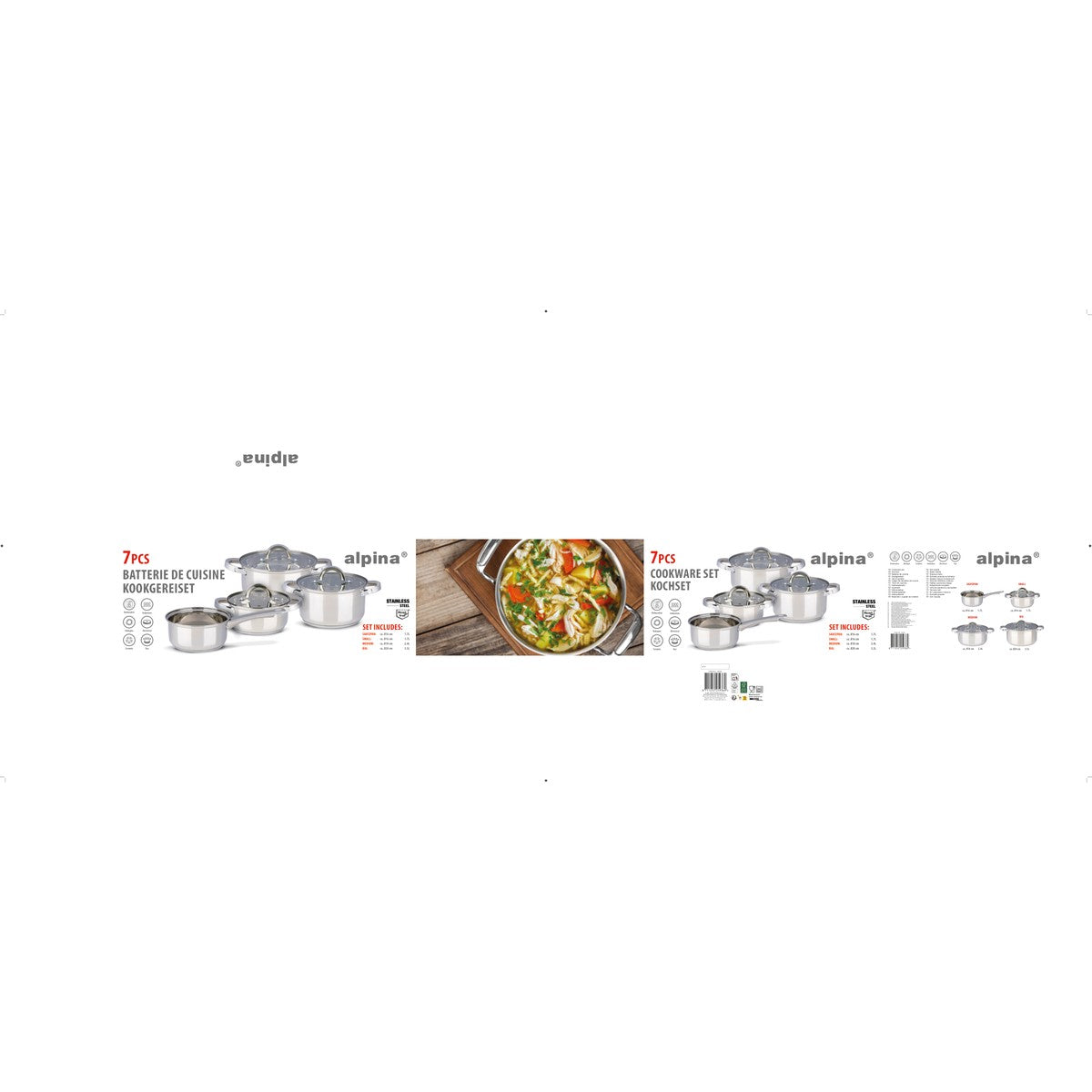 Cookware Set 7Pc