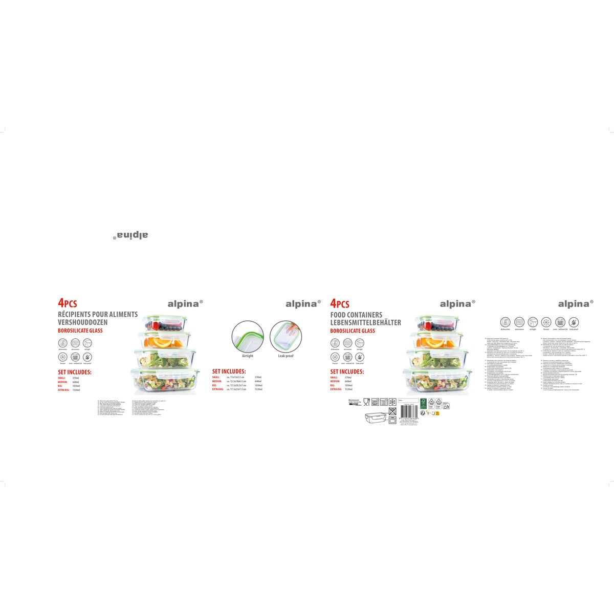 Food Container 4Pc