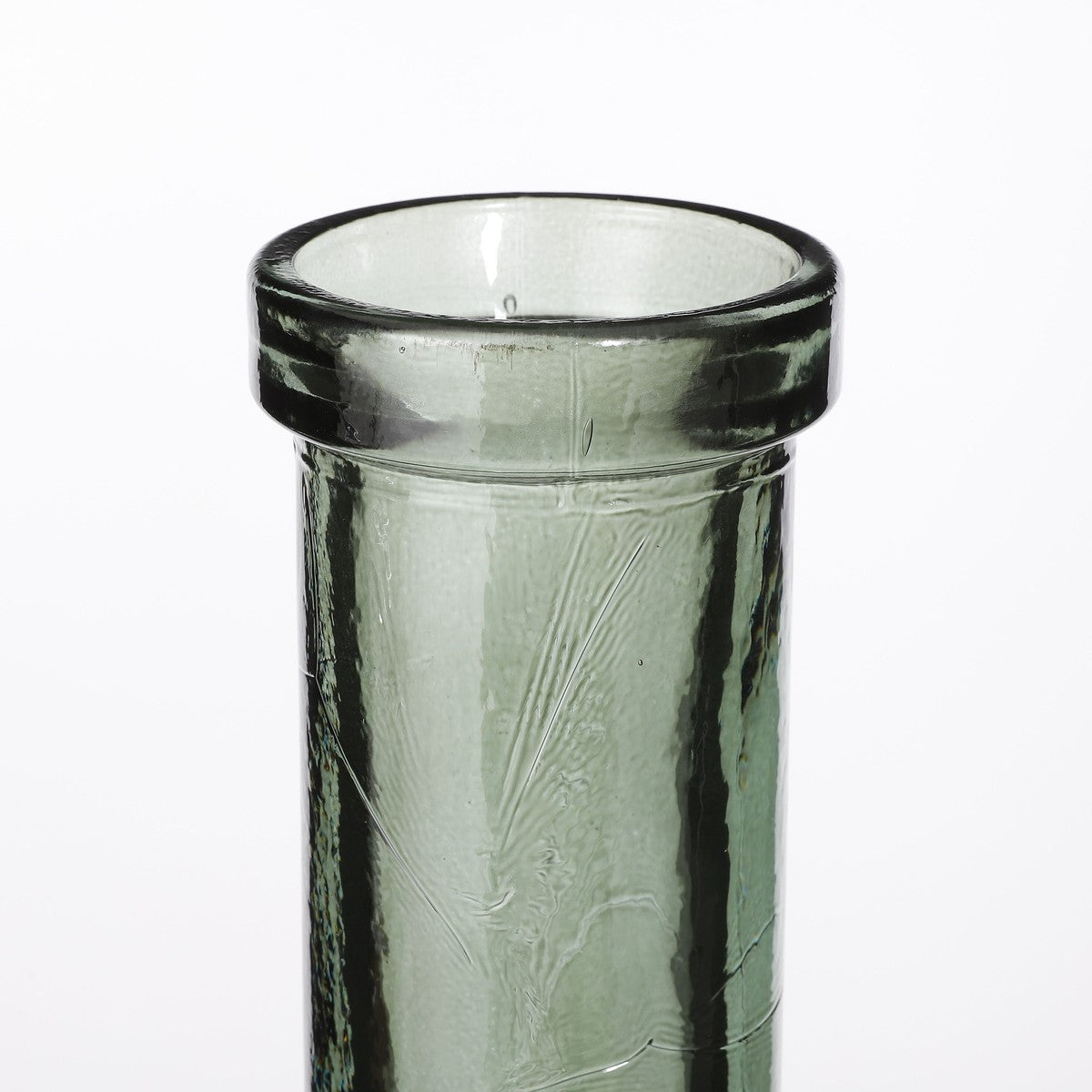 Rioja Bottle Glass Grey - H75Xd18Cm
