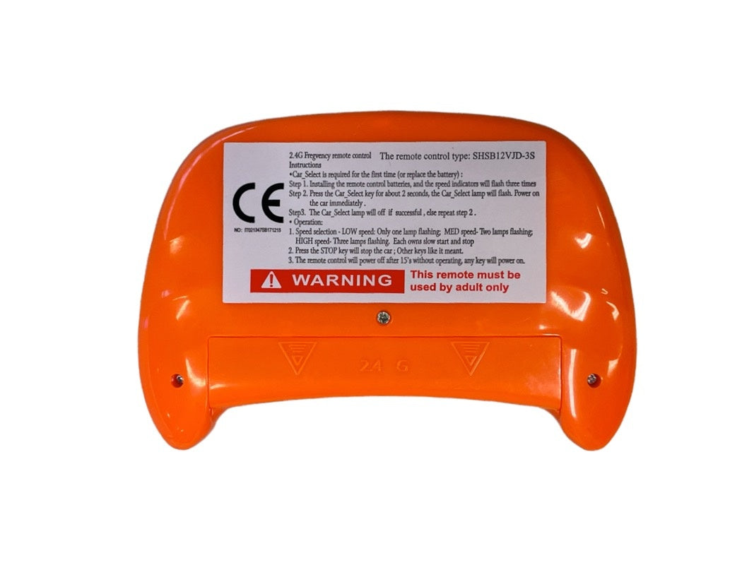 Télécommande 2,4 Ghz Pour Voitures Électriques Pour Enfants (Type : Shsb12Vjd)
