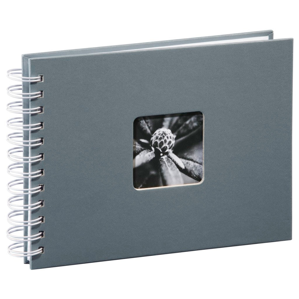 Hama Spiraalalbum Fine Art 24 X 17 Cm 50 Witte Pagina&Apos;S Grijs