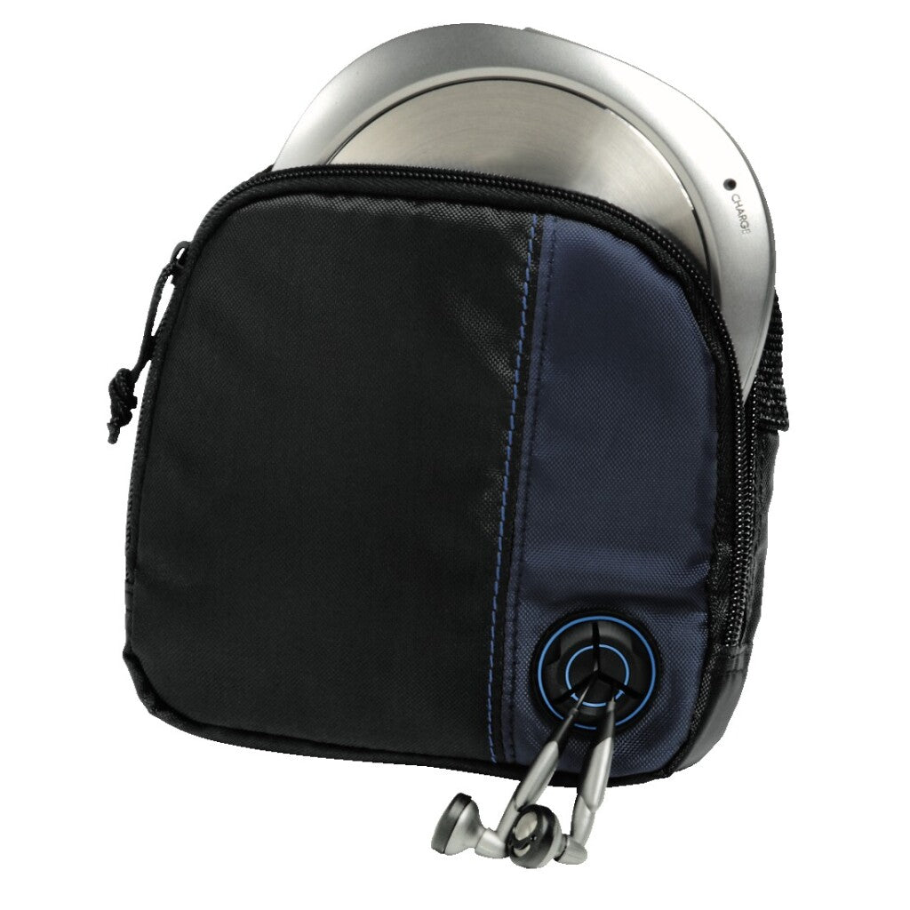 Hama Cd Player Bag + 3Cd'S Zwart/Blauw