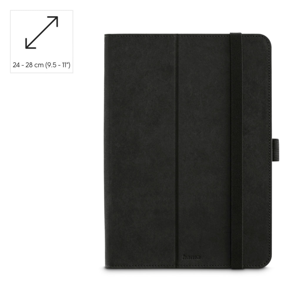 Hama Tablet-Hoes Velvet Voor Tablets 24 - 28 Cm (9,5- 11) Zwart