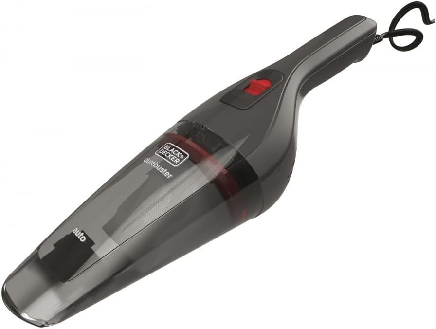 BLACK+DECKER dustbuster NVB12AV-XJ – Aspirateur de voiture portable 12 V [Classe énergétique A]