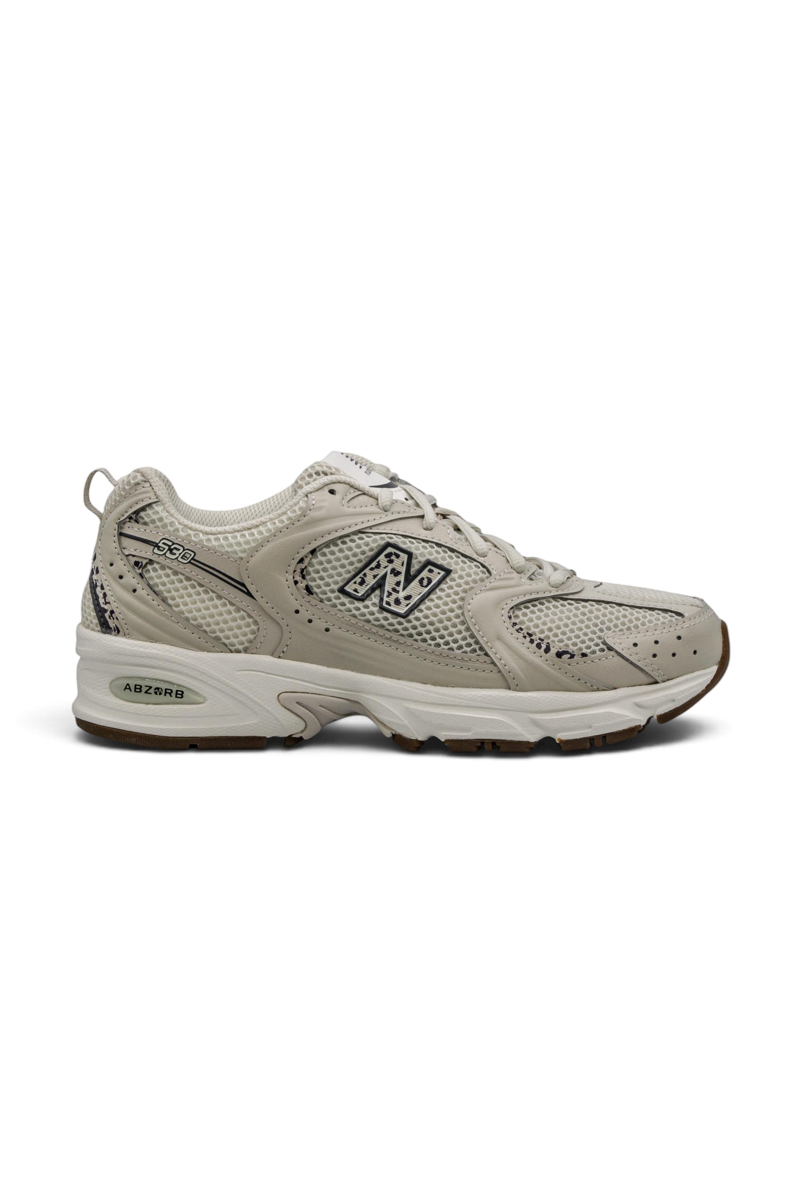 New Balance 530 Moonbeam Cow Print