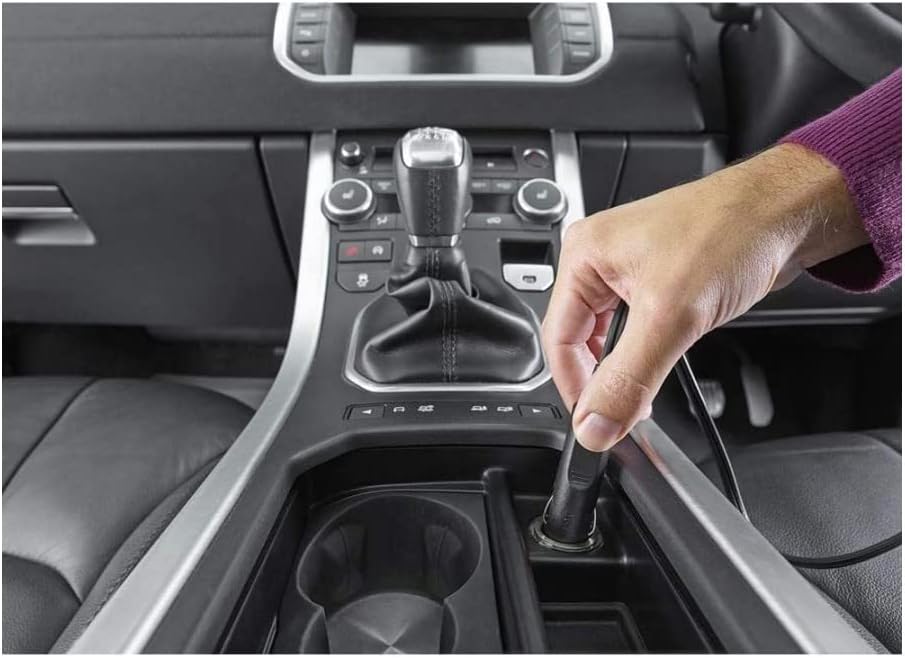 BLACK+DECKER dustbuster NVB12AV-XJ – Aspirateur de voiture portable 12 V [Classe énergétique A]