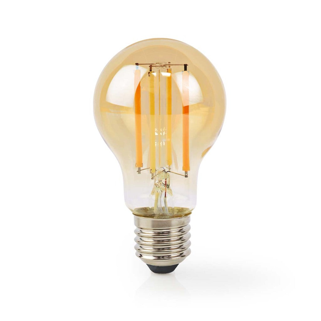 Nedis Wifilrf10A60 Smartlife Led Filamentlamp Wi-Fi E27 806 Lm 7 W Warm Wit Glas Android / Ios Peer