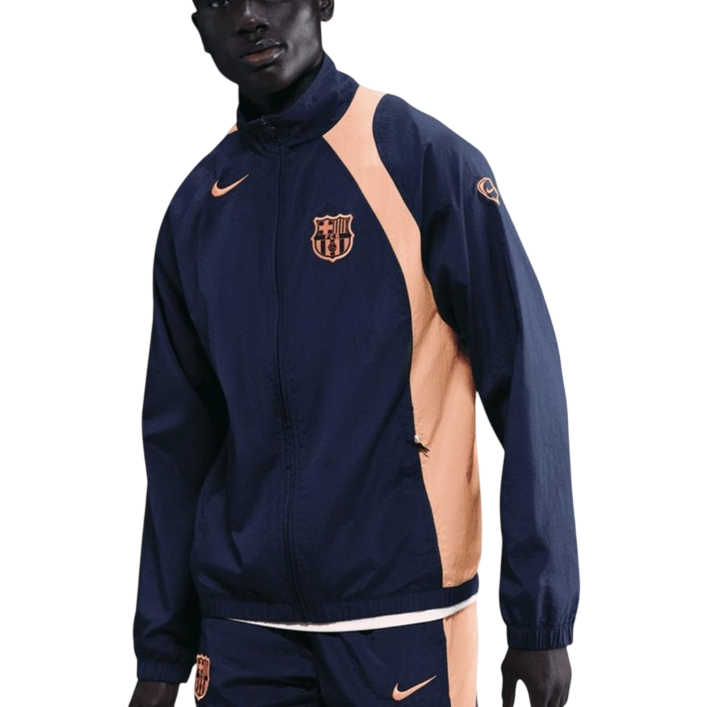 Nike Fc Barcellona Men's Soccer Total 90 Soccer Tracksuit