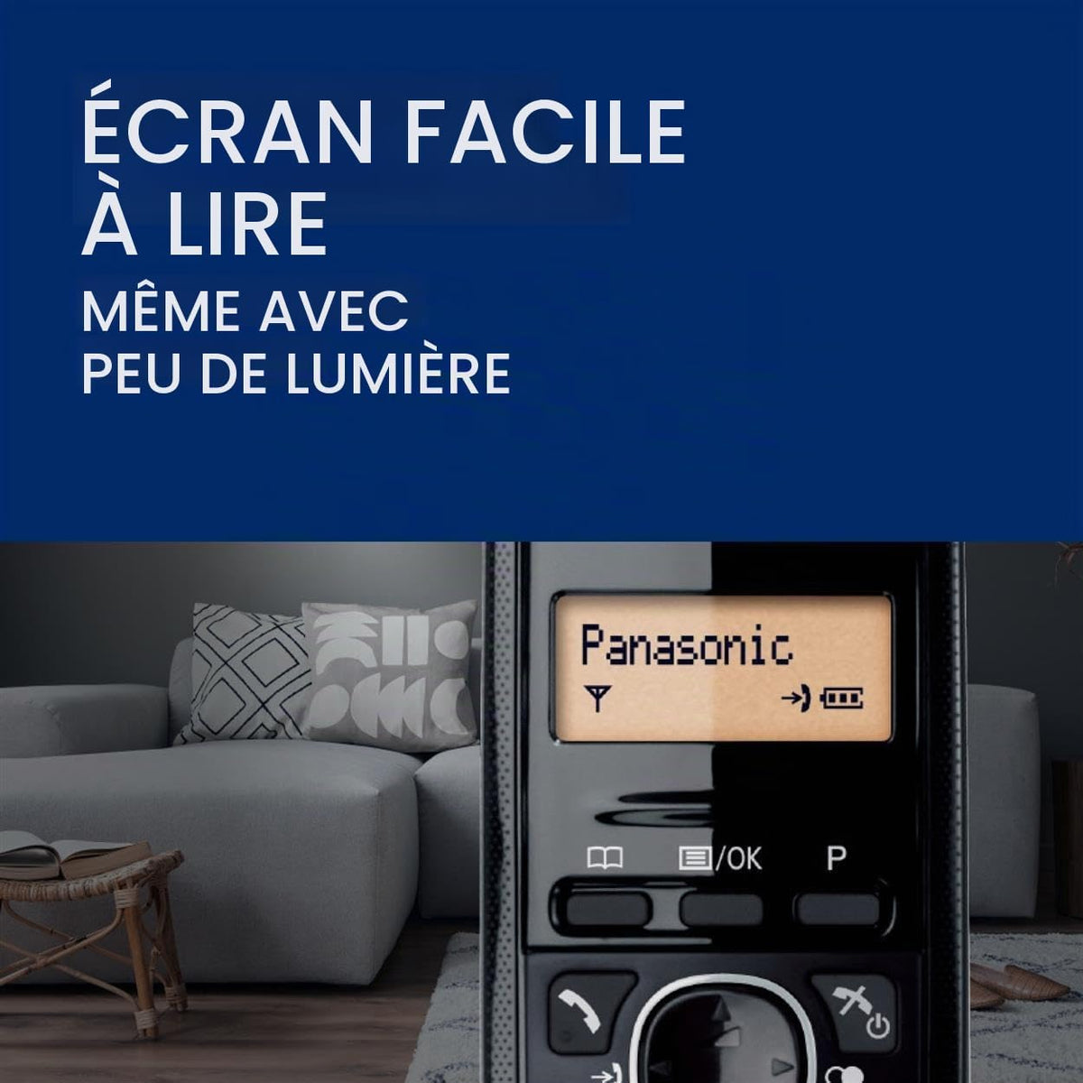 Panasonic KX-TG1611SPH – Téléphone sans fil [Version espagnole]