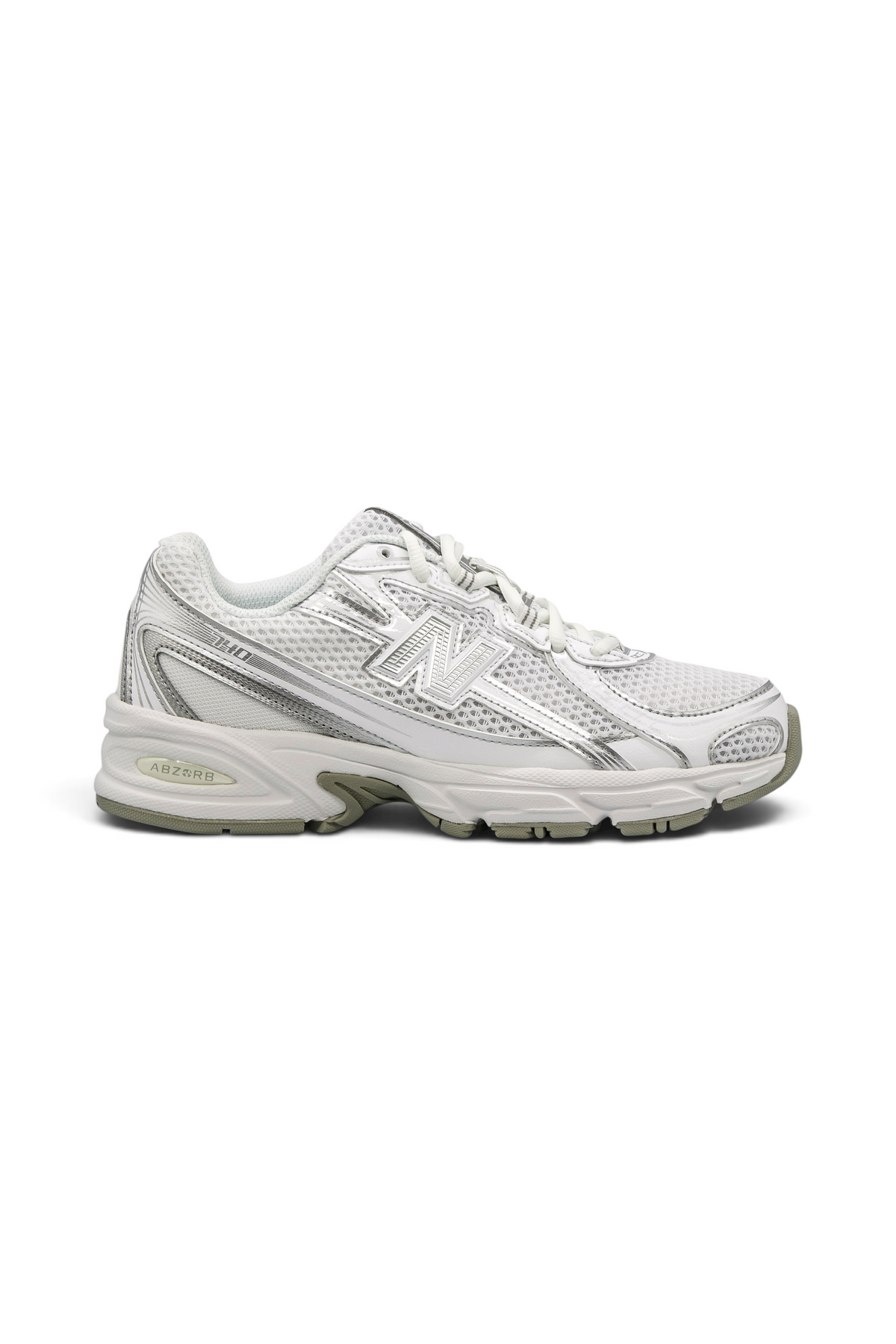 New Balance 740 White Silver