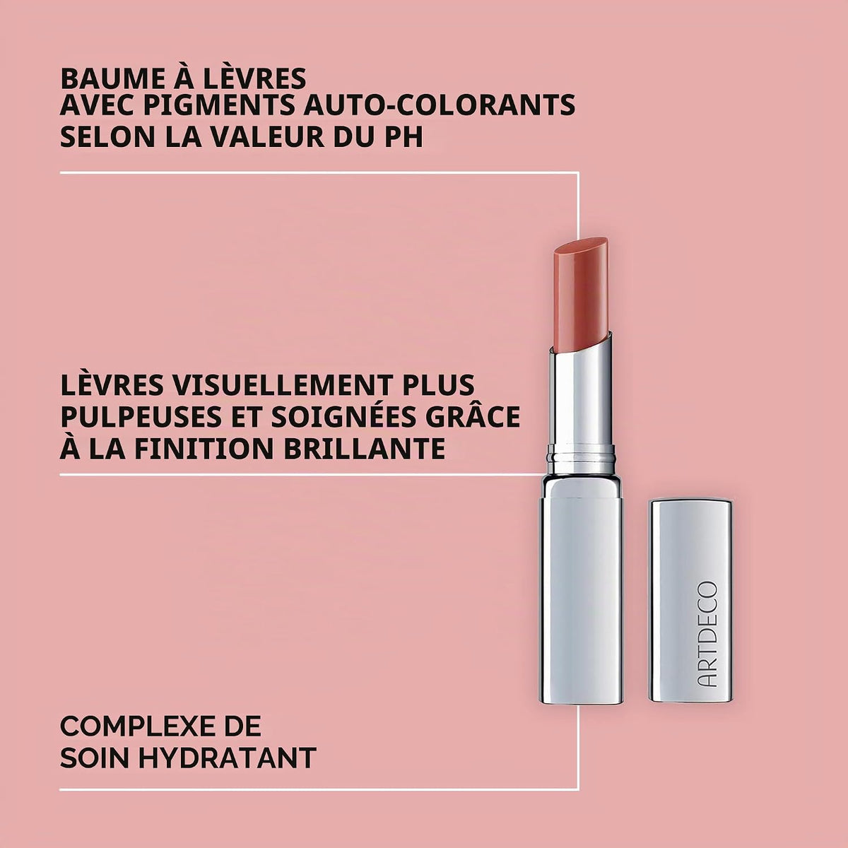 Artdeco Color Booster – Baume pour les lèvres 08 Nude 30 g