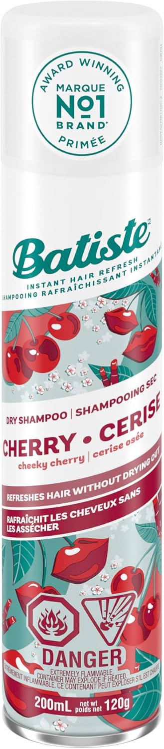 Batiste Shampooing sec Cherry – Bombe de 200 ml