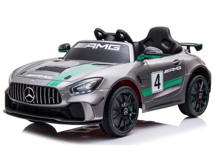 Véhicule À Batterie Mercedes-Benz Gt4 Amg Avec Écran Mp4 Et Bien Plus Encore !