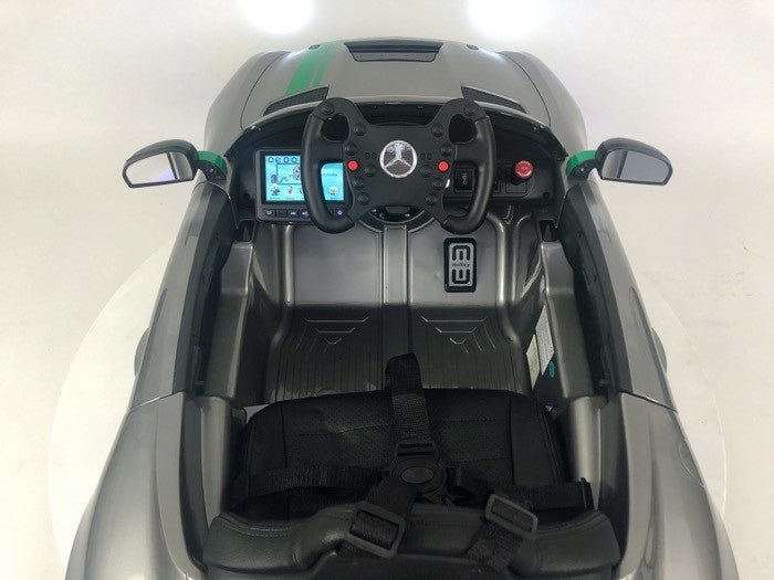 Véhicule À Batterie Mercedes-Benz Gt4 Amg Avec Écran Mp4 Et Bien Plus Encore !