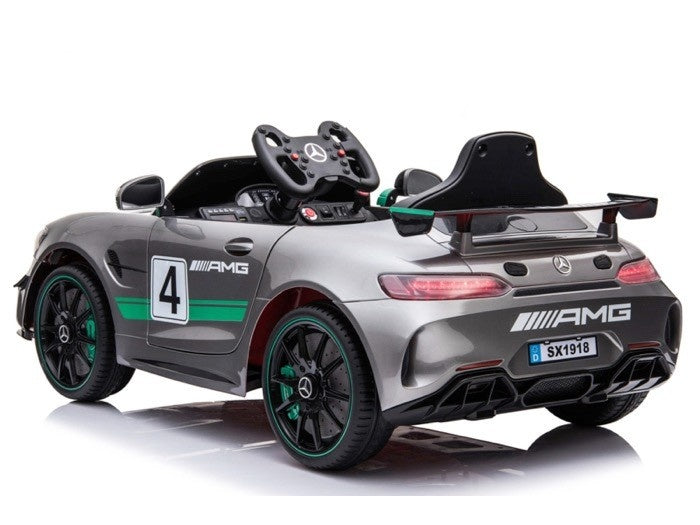 Véhicule À Batterie Mercedes-Benz Gt4 Amg Avec Écran Mp4 Et Bien Plus Encore !