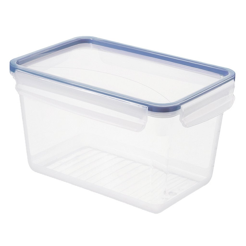 Rotho Clic &Amp; Lock Koelkast Bewaardoos 3L Horizon Blauw/Transparant