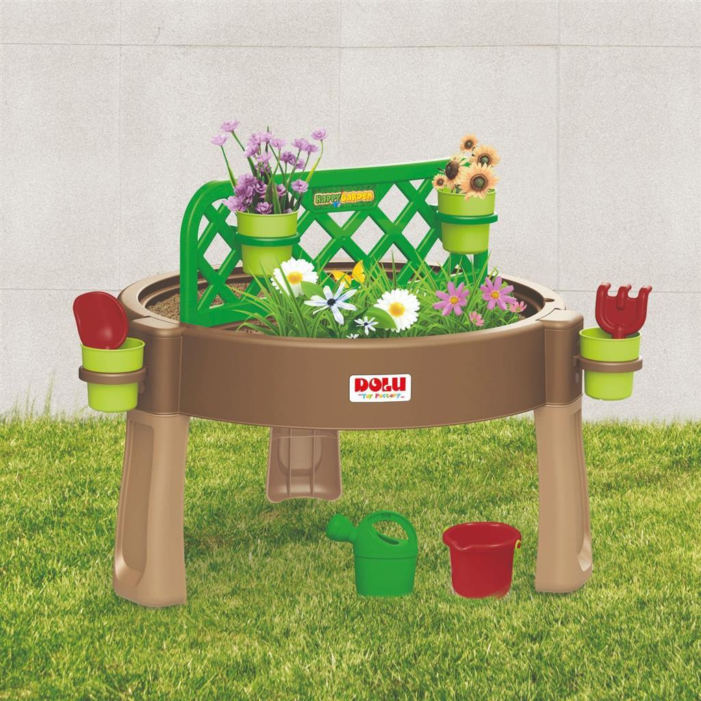 Dolu 4-In1 Tuin/Water/Speeltafel 98X98X65Cm