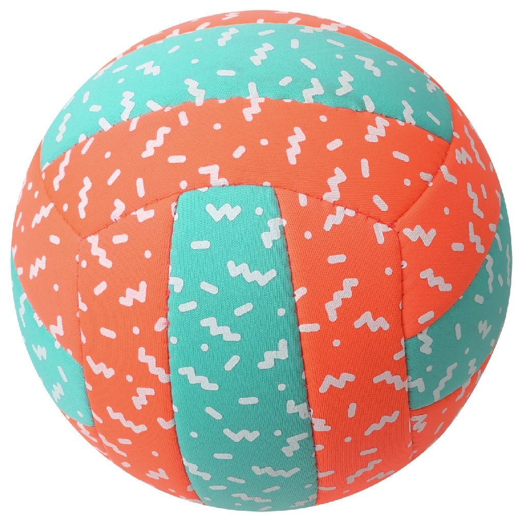 Overige Merken Volleybal Neopreen 21 Cm Mint/Rood