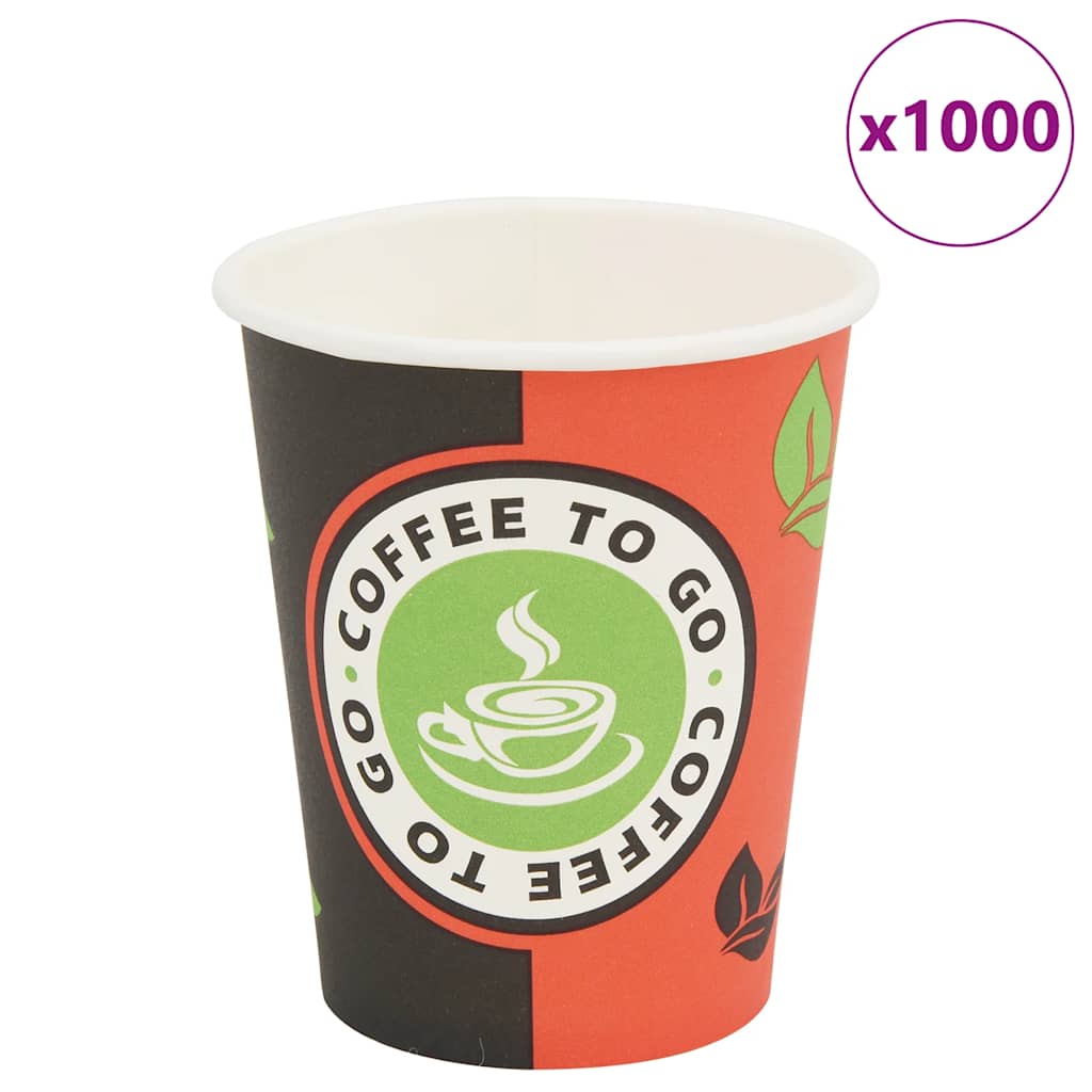 Gobelet À Café Jetable 1000 Pcs Papier (4 Oz)