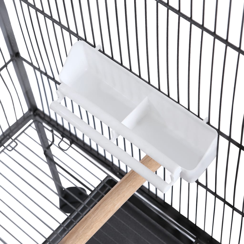 Cage À Oiseaux 54 X 54 X 146 Cm Acier