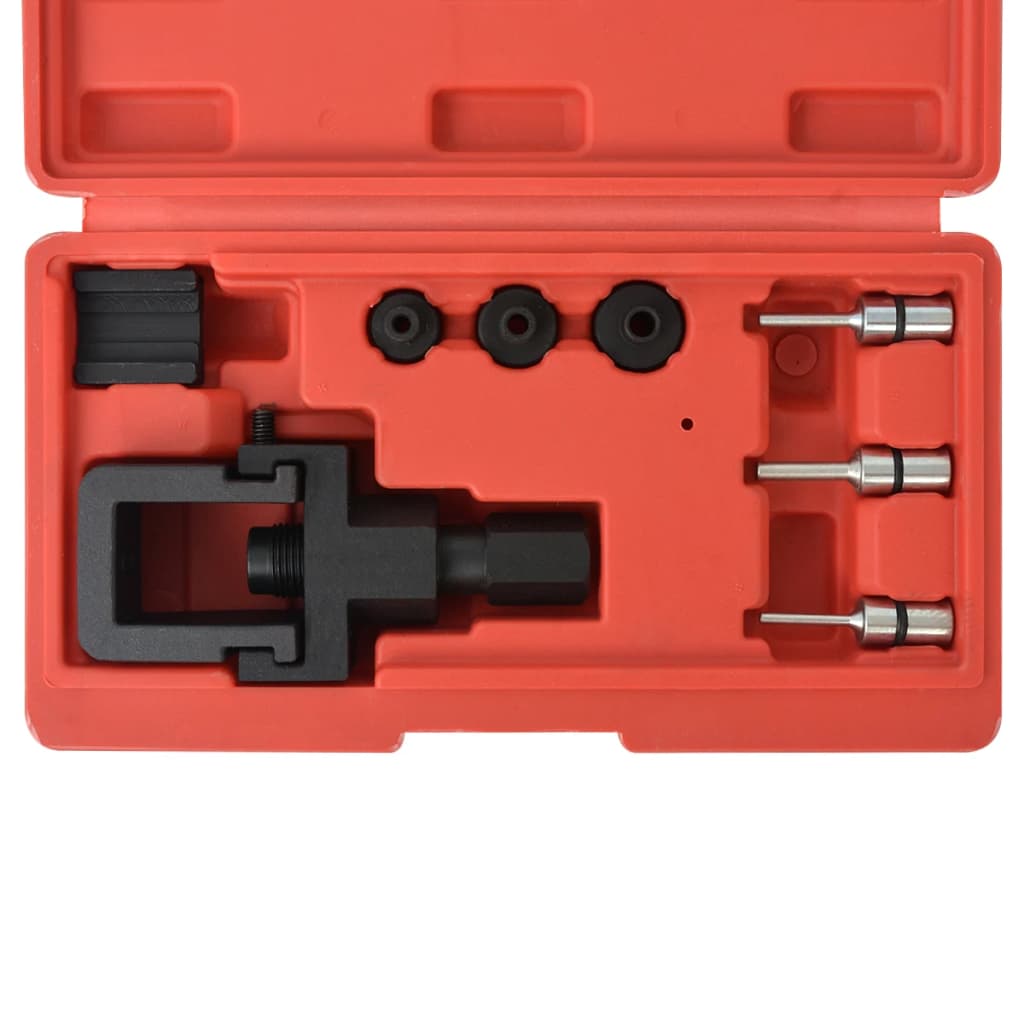 Kit De Disjoncteur Et De Rivetage De Chaîne Moto 8 Pcs