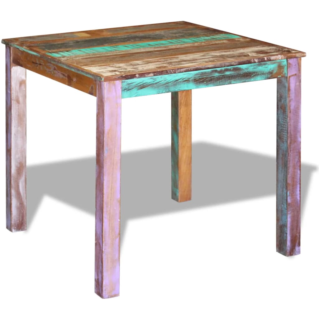 Table De Salle À Manger Bois De Récupération Massif