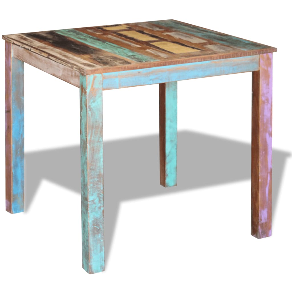 Table De Salle À Manger Bois De Récupération Massif