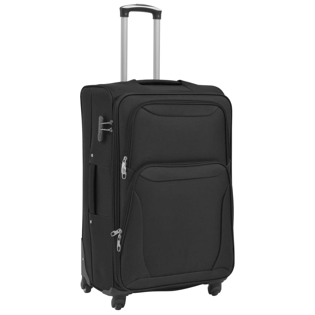 Ensemble De Valises Souples 3 Pcs