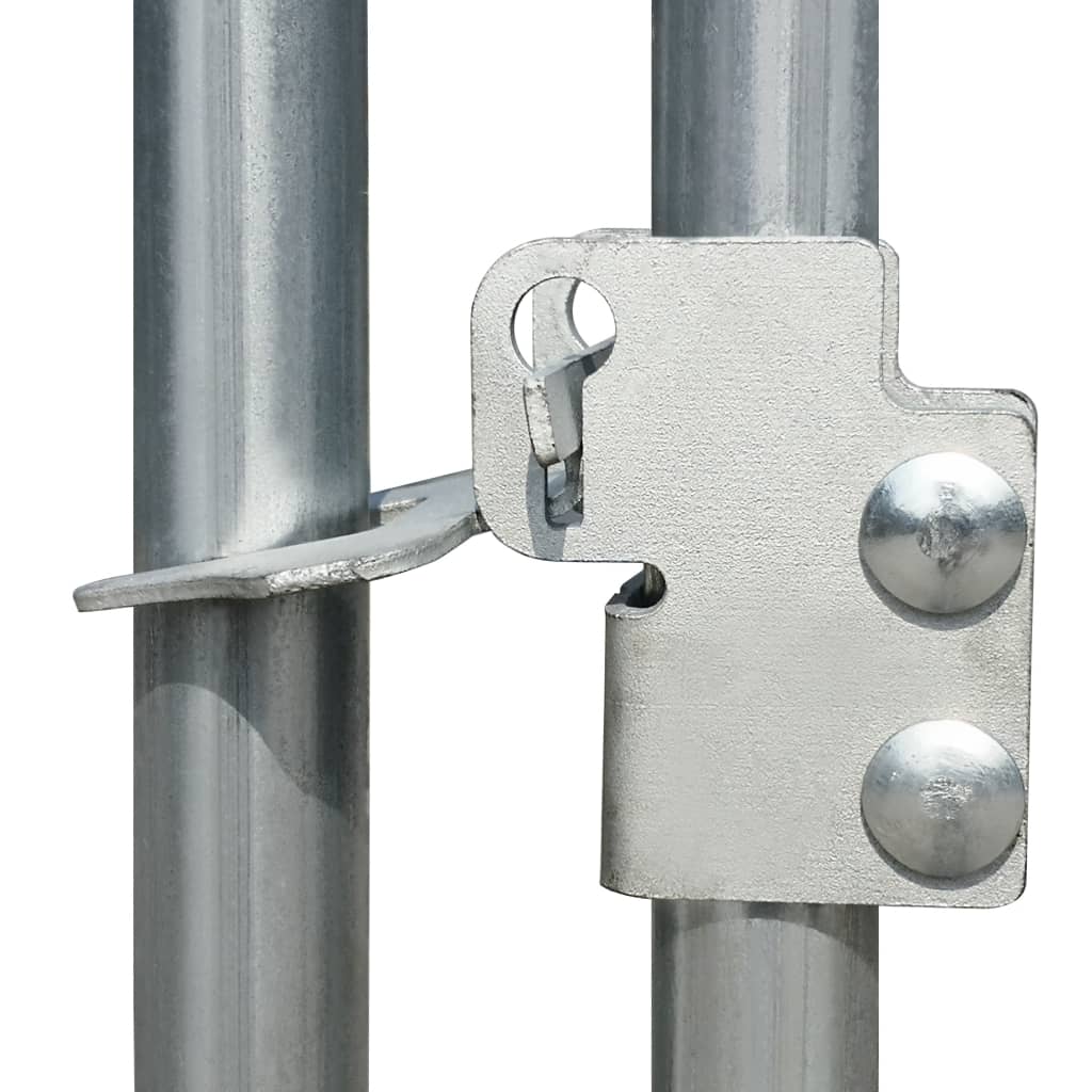 Cage Extérieure Pour Poulets Acier Galvanisé 2 X 2 X 1,92 M