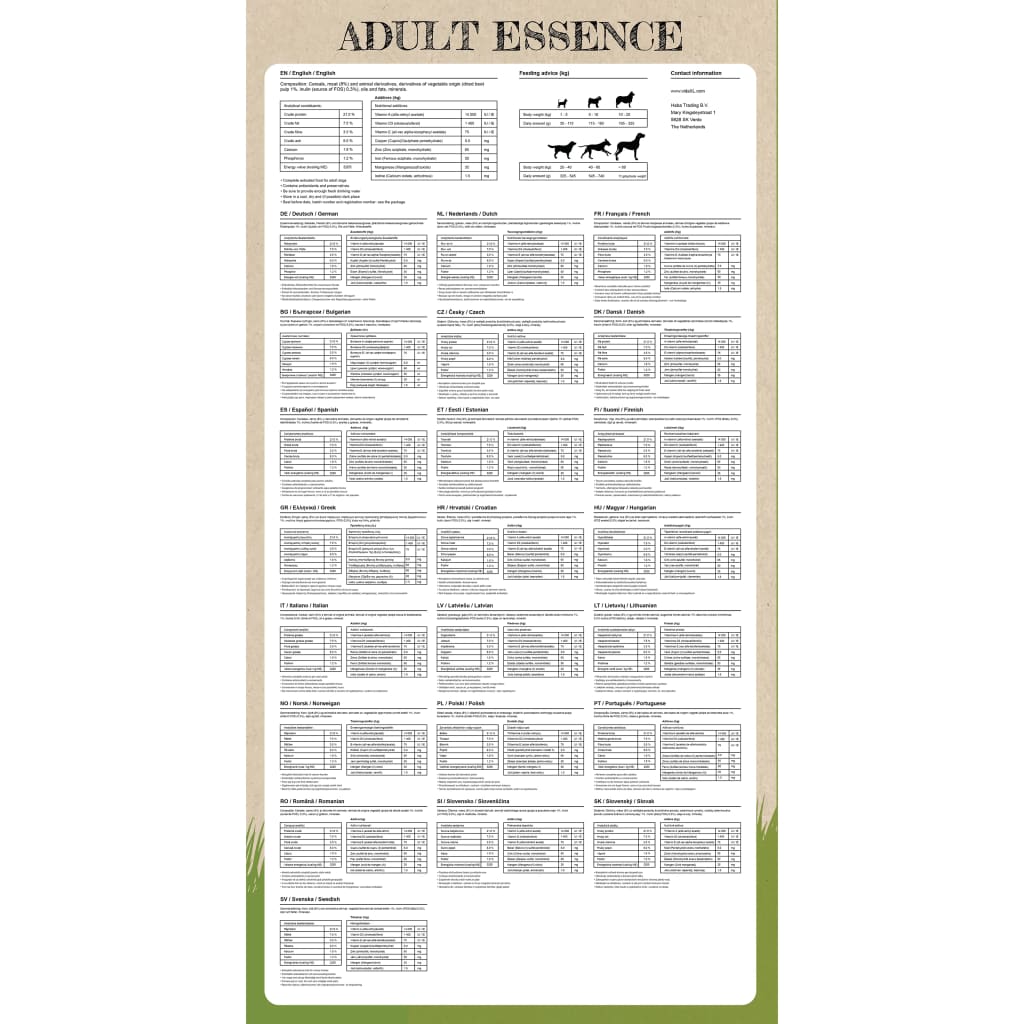 Nourriture Sèche Pour Chiens Adult Essence Beef