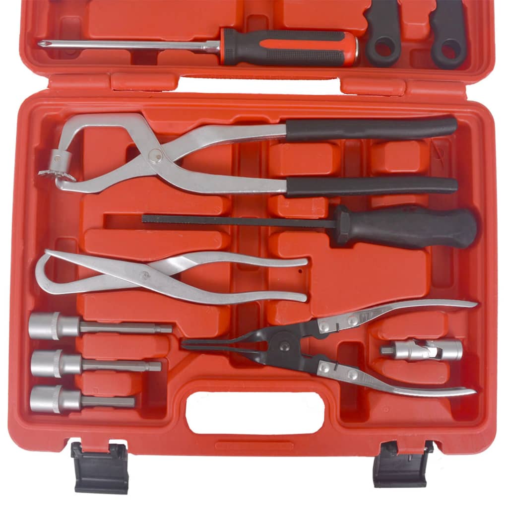 Ensemble D'outils D'assemblage Et D'entretien Des Freins 15 Pcs