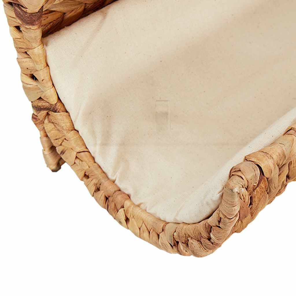 Lit Pour Chats Avec Coussin Jacinthe D'eau 37 X 20 X 20 Cm