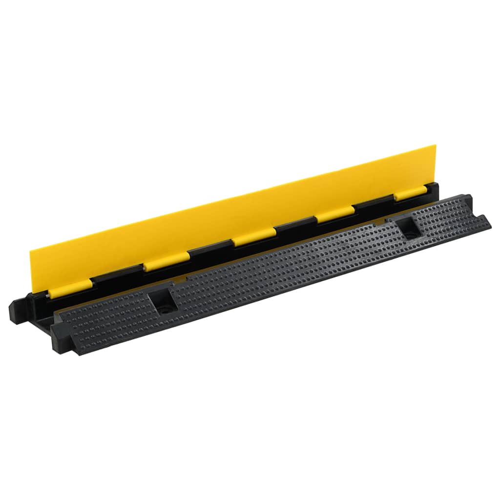 Rampe De Protection De Câble 1 Canal Caoutchouc 100Cm