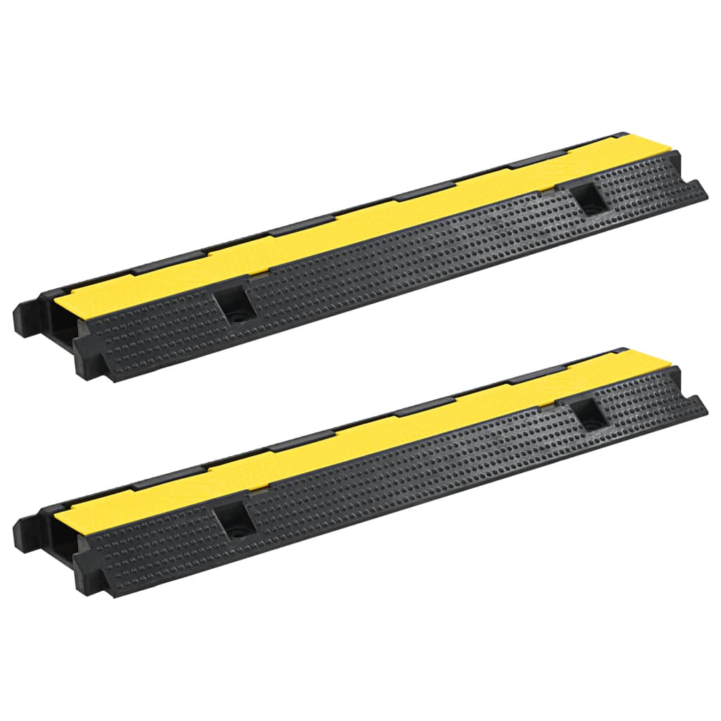 Rampe De Protection De Câble 1 Canal Caoutchouc 100Cm