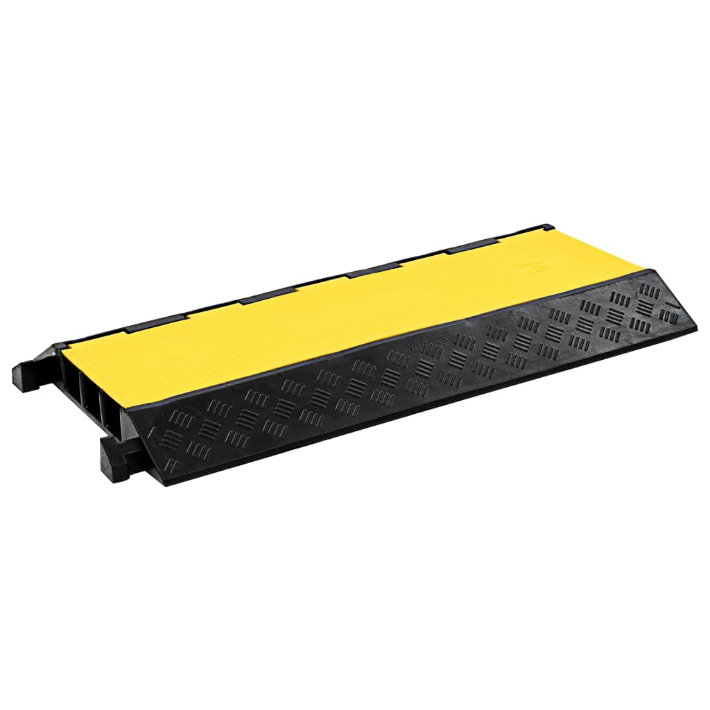 Rampe De Protection De Câble 1 Canal Caoutchouc 100Cm