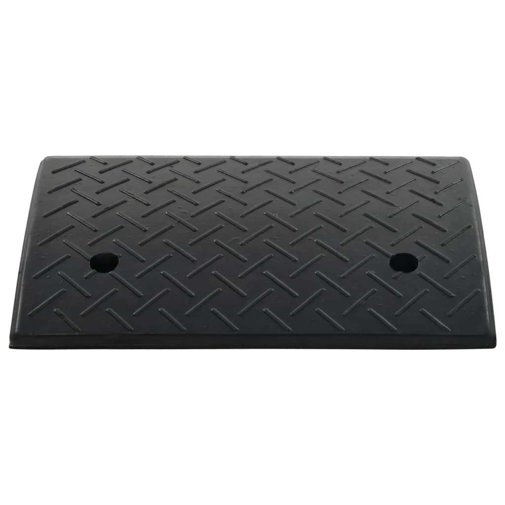 Rampe De Bordure De Trottoir Caoutchouc 50X32,5X14 Cm