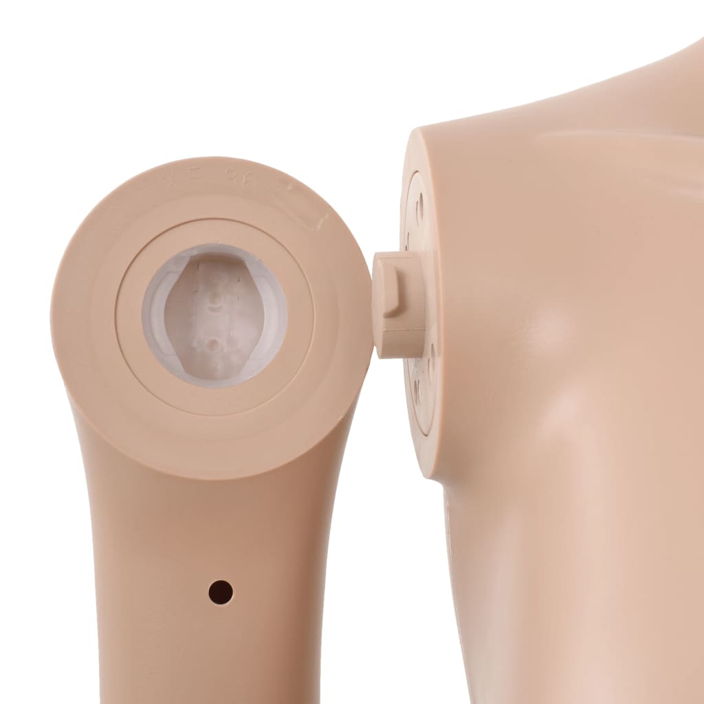 Mannequin Femme Sexy Avec Base En Verre Beige 180 Cm
