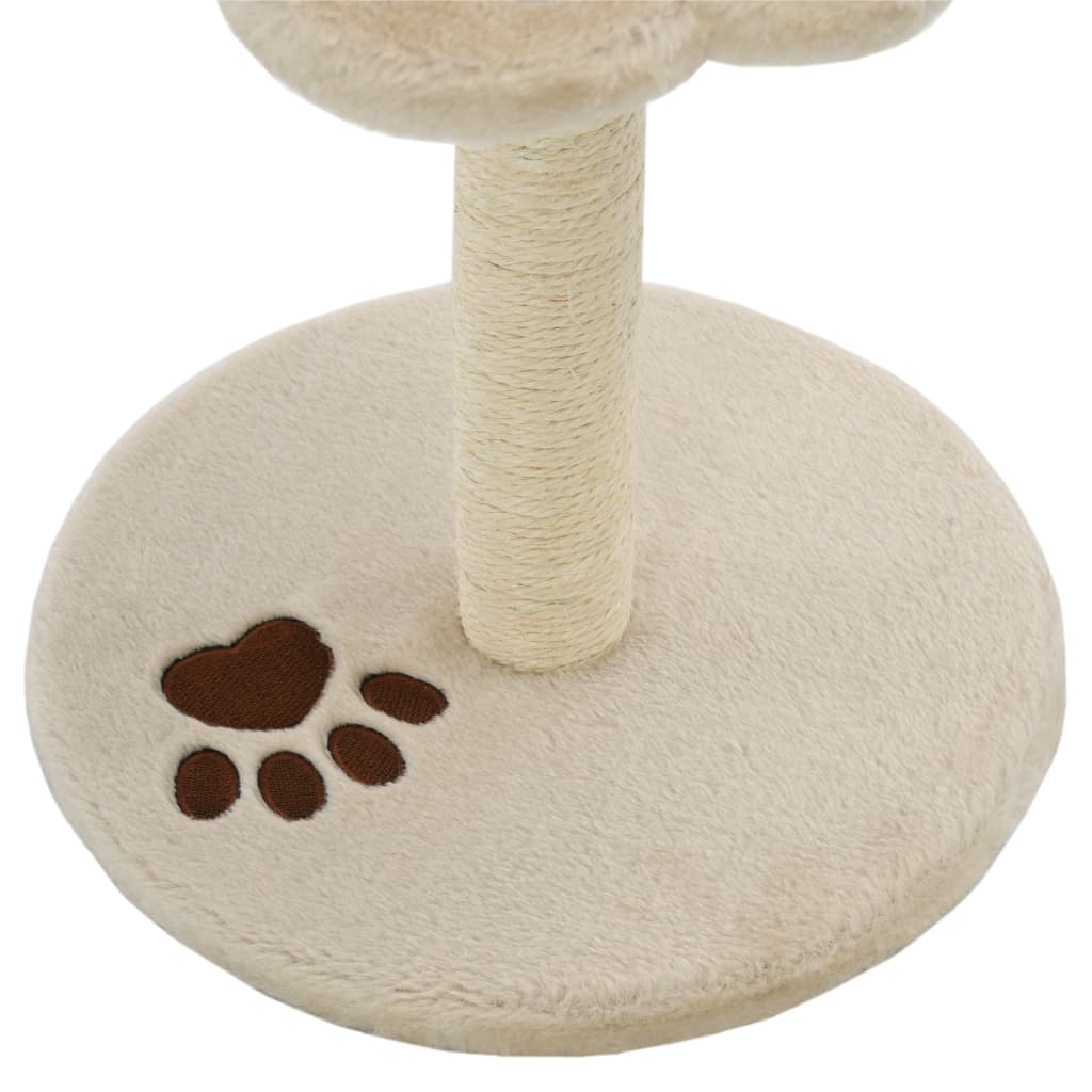 Arbre À Chat Avec Griffoir En Sisal Et Marron