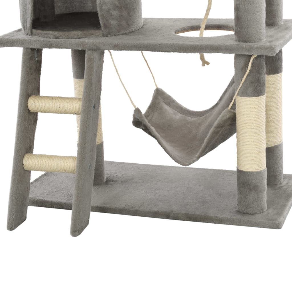 Arbre À Chat Avec Griffoirs En Sisal 140 Cm