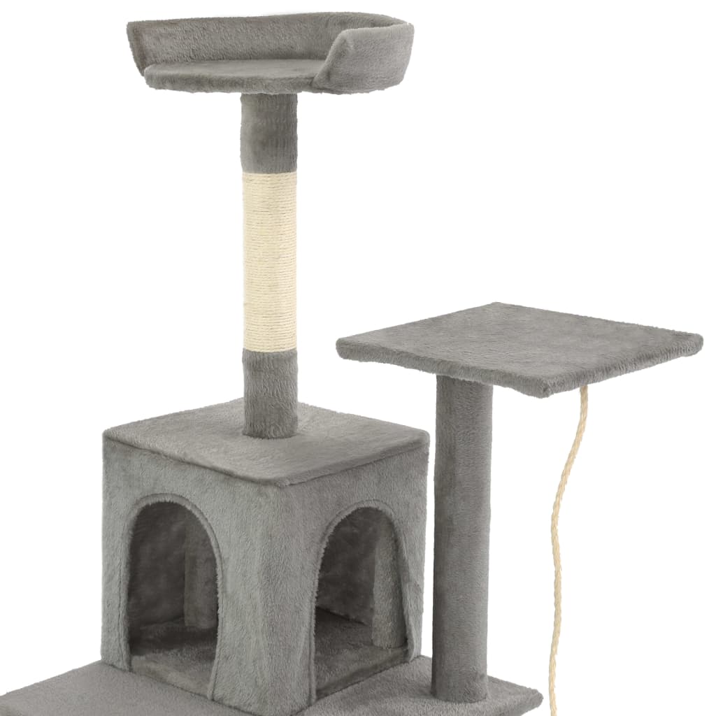 Arbre À Chat Avec Griffoirs En Sisal 120 Cm
